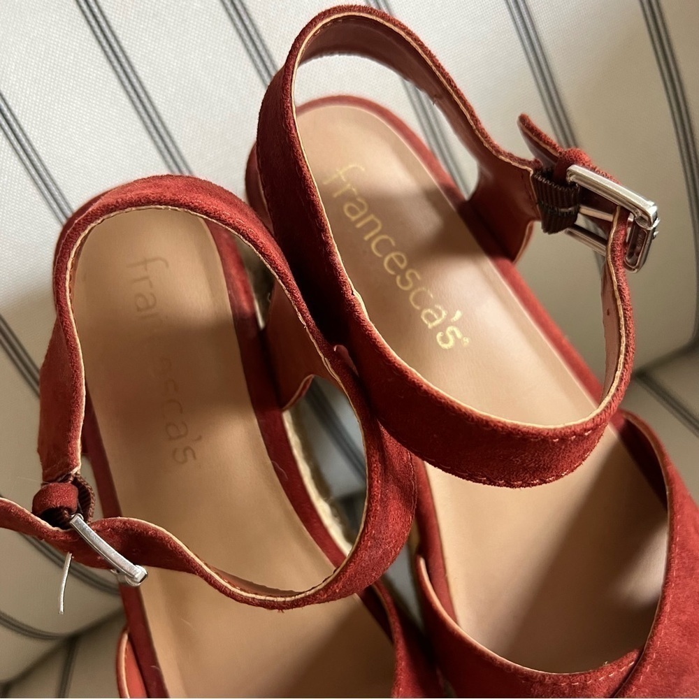 Francescas Burnt Orange Espadrilles - Picture 4 of 5